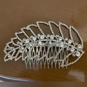 Hair piece rhinestones worn once